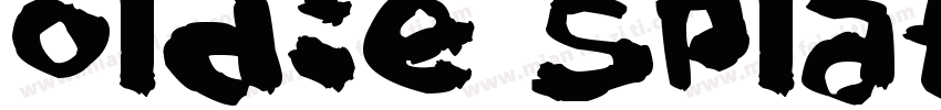 Oldie Splat Lyngam字体转换